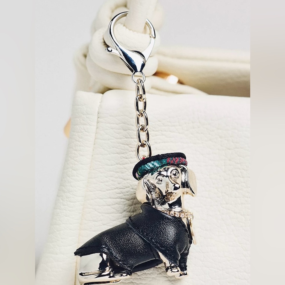 Dressed Up Dachshund Bag Charm NWT